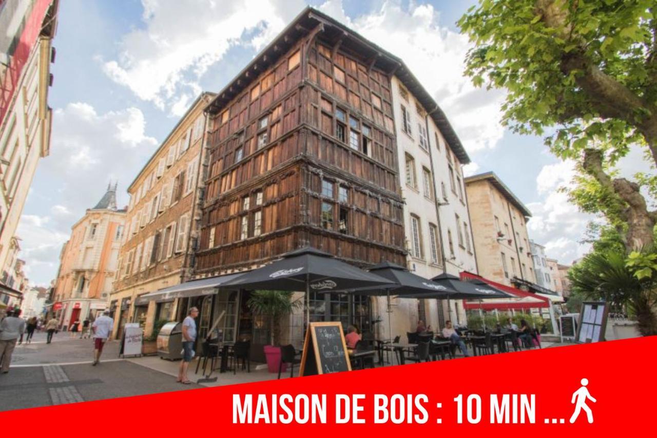Legend Majestic - Parking Prive Gratuit- Climatisation - Gare - Centre Ville Mâcon 외부 사진