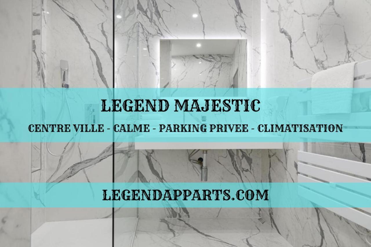 Legend Majestic - Parking Prive Gratuit- Climatisation - Gare - Centre Ville Mâcon 외부 사진